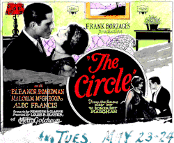 Description de l'image The Circle (1925 film) lobby card.gif.
