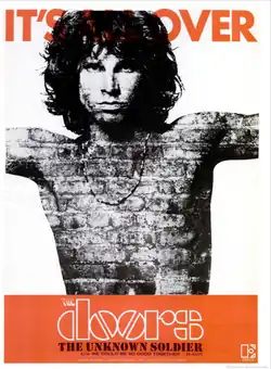Description de l'image The Doors - The Unknown Soldier - Billboard Ad, April 13, 1968.png.