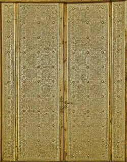 Une des portes d'entrées de la mosquée