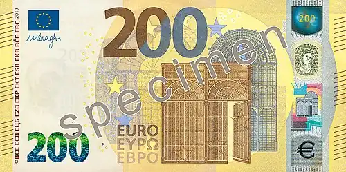 Billet de 200 € (série Europe)