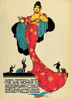 Affiche pour The Evil Women Do (it) de Rupert Julian