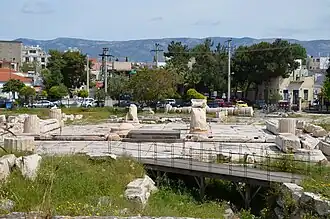 Grand Propylée, vers le nord-est.