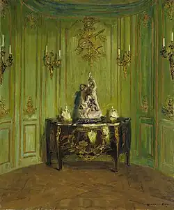 The Green Salon, 1912, au Metropolitan Museum of Art.
