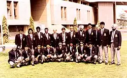 Indian team in 1988 Seoul Summer Olympics