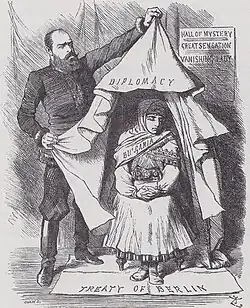 Vignette de presse satirique.