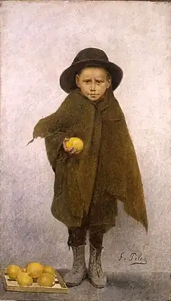 Le petit Marchand de citrons (vers 1895-1897), Chambéry, musée des Beaux-Arts.