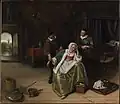 The Lovesick Maiden (en), de Jan Steen.