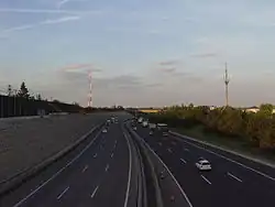 Le Périphérique de Budapest (autoroute M0).