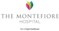 Logo du Montefiore Hospital, Brighton and Hove, Grande-Bretagne.