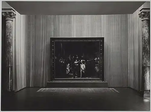 À nouveau dans l'encadrement de Cuypers, 1956.