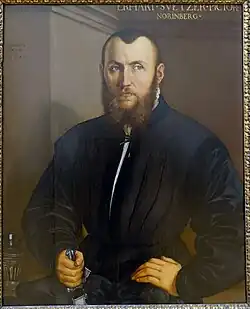 10. Erhard Schwetzer peintre de Nuremberg, 1544.