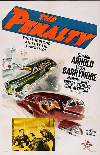 Description de l'image The Penalty (1941 film) poster.jpg.