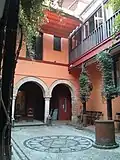 Patio de la Casa de Sefarad