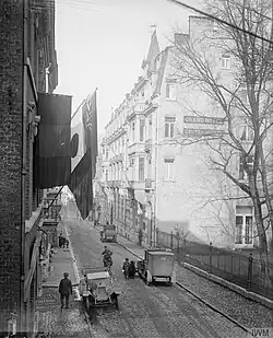 Photographie du Grand hôtel britannique de Spa.