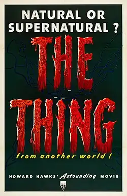 Description de l'image The Thing From Another World (1951 poster).jpg.