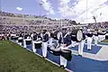 La fanfare officielle de l'Air Force à l'occasion du match du 1er septembre 2012 contre Idaho State.