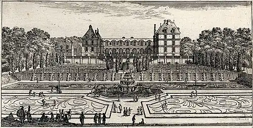 Les grandes cascades de Liancourt, XVIIe siècle.