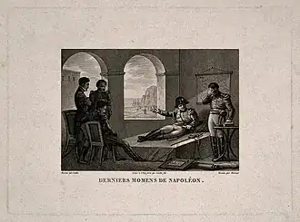 Derniers moments de Napoléon