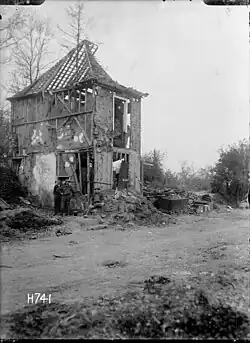 Ruine, mai 1918