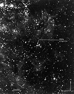 Description de l'image The star that exploded on February 23 in the Large Magellanic Cloud (eso8705b).jpg.