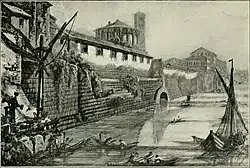 L'embouchure en 1900.