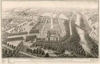 The west prospect of Chirk Castle c.1733-47