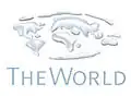 Logo de The World.
