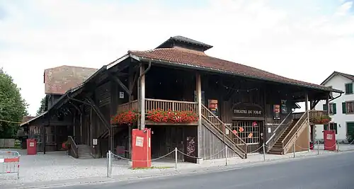 Le théâtre du Jorat.
