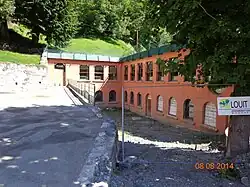 Thermes de Barèges-Barzun en 2014 fermés après la crue du 18 juin 2013