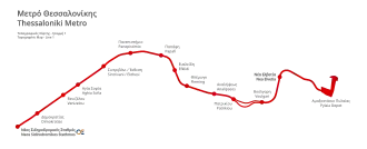 Voir la carte de la ligne.