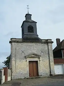 Façade de l'église.