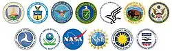 symbols of the 13 federal agencies
