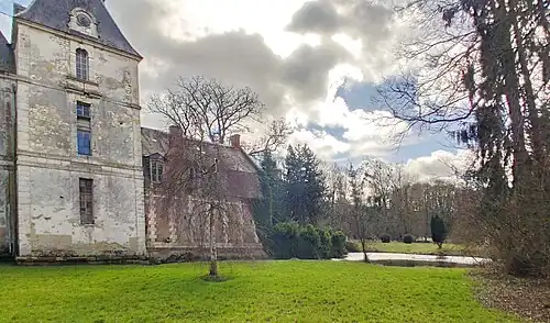 L'étang du château.