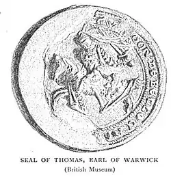 Image illustrative de l'article Thomas de Beauchamp (12e comte de Warwick)