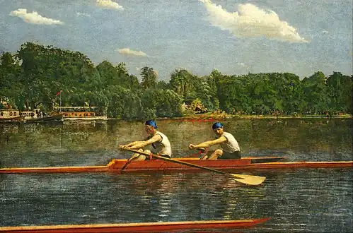 Thomas Eakins, The Biglin Brothers Racing, 1873.