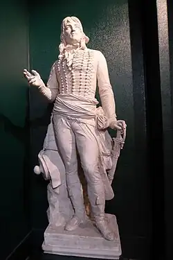 Le Général Marceau (vers 1854), modèle en plâtre, musée des Beaux-Arts de Chartres.