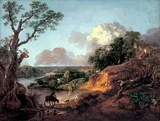 Vue du Suffolk, vers 1755Musée d'art de Saint-Louis