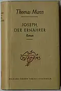 Thomas Mann, Joseph et ses frères (tome 4), édition originale Bermann-Fischer Verlag, Stockholm, 1943