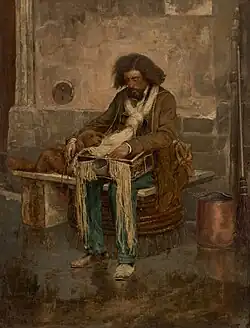 The Blind Man of Paris, 1895, Yale University Art Gallery