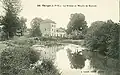 Thorigné ː la Vilaine au moulin de Guenoir [Guenou] au début du XXe&nbsp;siècle (carte postale).