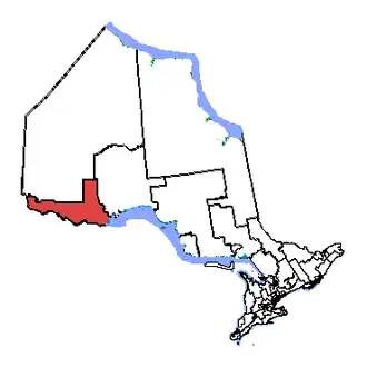 Carte de la circonscription