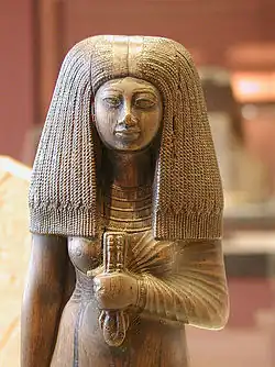 Dame Touy, Règne d'Amenhotep&nbsp;III, v. 1411-1352Louvre.