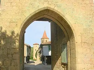 La porte de la Tour de Rabastens.