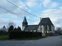 L'église de Tilloy-Floriville.