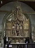 Le retable de la Vierge, à Creglingen.