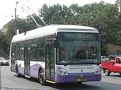 Des numéros d'inventaire sont toutefois imposés. Ici, un rolleybus de Škoda