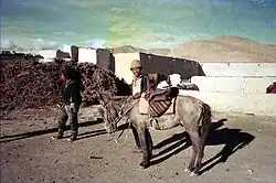 Village de Tingri en 1993.