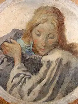 Fresque de l'église de San Gervasio e Protasio (Nimis) (v. 1897)