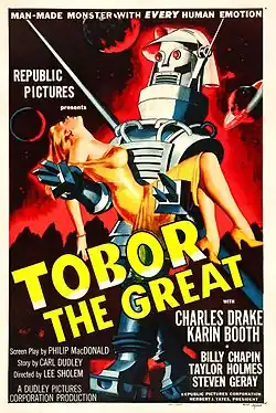Description de l'image Tobor the Great poster.jpg.