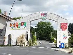 Une des portes de la Félibrée.